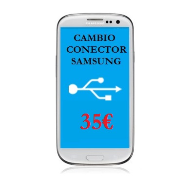 Reparacion conector marca Samsung
